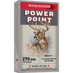 Winchester 270 Win 130 Grain Power Point 20 Rd